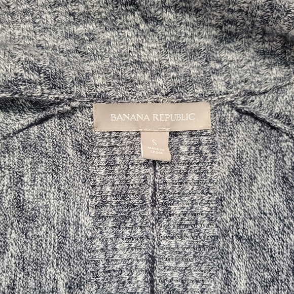 Banana Republic Women's Linen Blend Shawl Open Front Cardigan Size S - Picture 3 of 9